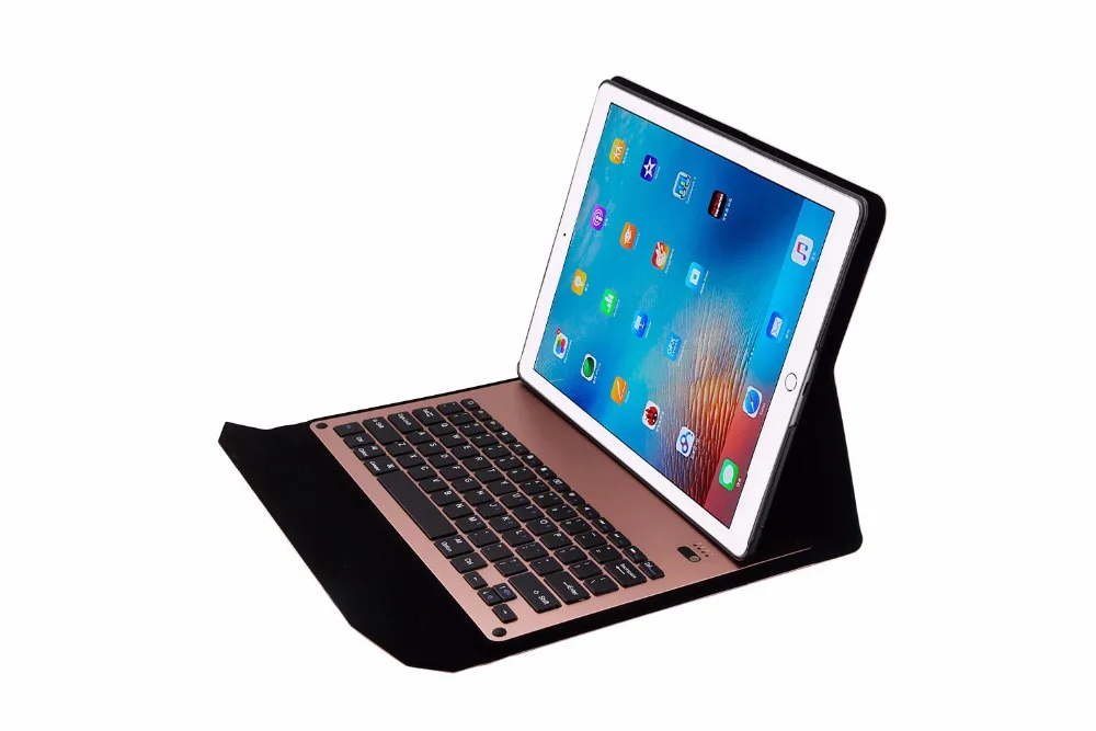 Ультратонкая Съемная Беспроводная клавиатура Bluetooth для iPad Pro 12. 9 планшет Folio PU кожаный чехол с подставкой