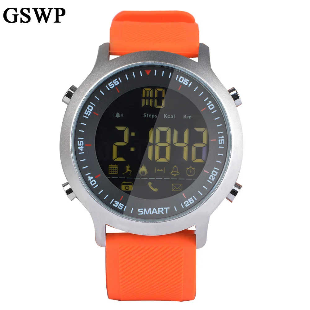 GSWP Водонепроницаемый smart watch спортивных мероприятий трекер Фитнес наручные
