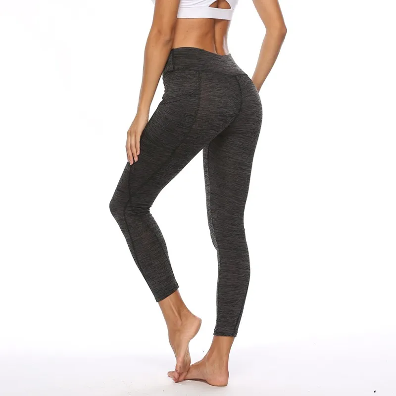 Женские брендовые Леггинсы пуш-ап для фитнеса уличные леггинсы с высокой талией