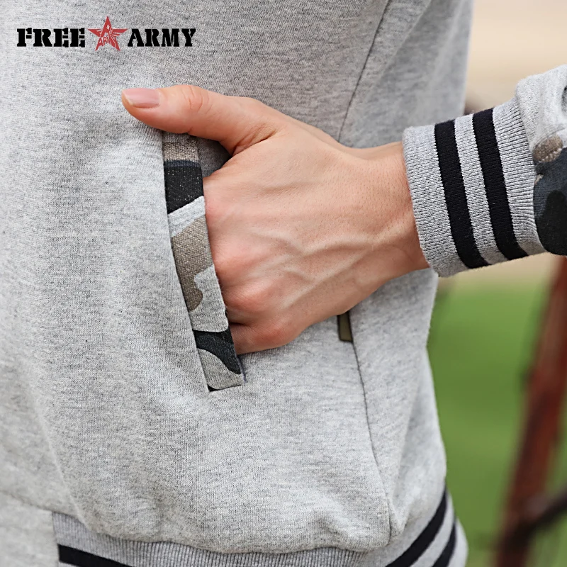 Camouflage Grey Tracksuit Casual Womens Sets Pants Jackets Two Pieces 2016 Hoodies Set Autumn Sweat Suits Women Outfits |