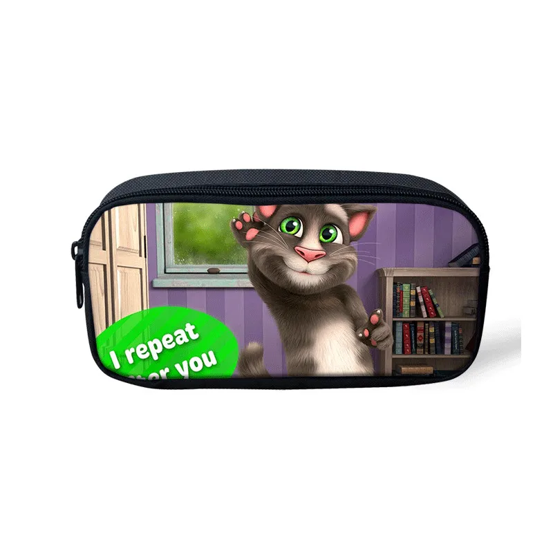 Noisydesigns My Talking Tom 2 3D женские косметические шкатулки Макияж сумка супер детские