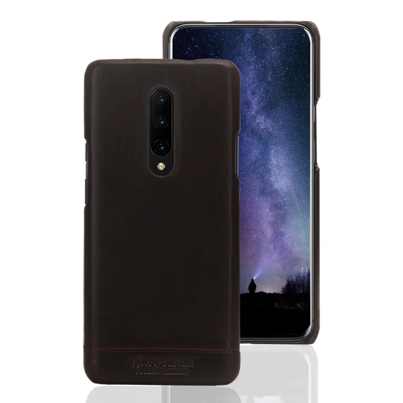 Чехол Pierre Cardin для OnePlus 7/Pro, чехол на заднюю панель, Винтажный чехол из натуральной кожи для OnePlus 7 Pro, чехол для сотового телефона s