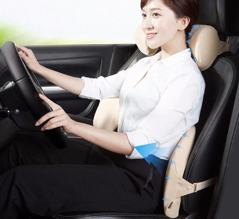 

Original xiaomi mijia roidmi R1 car headrest Pillow cusion Pillow 60D Sense of memory cotton For Office & Car Drop shipping