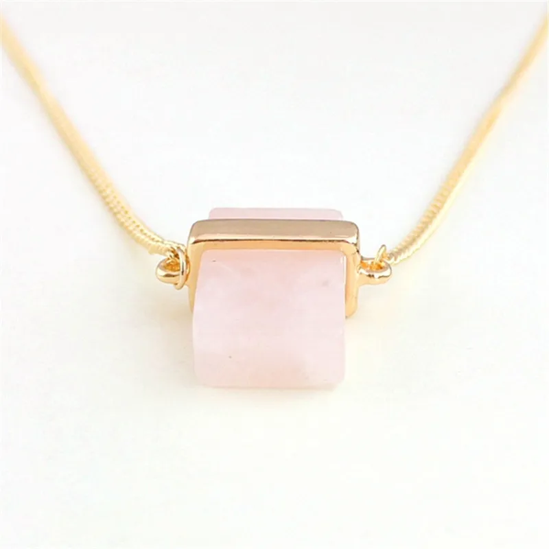 Мода 2015 Бесплатная доставка новое ожерелье из натурального порошка Кристалл