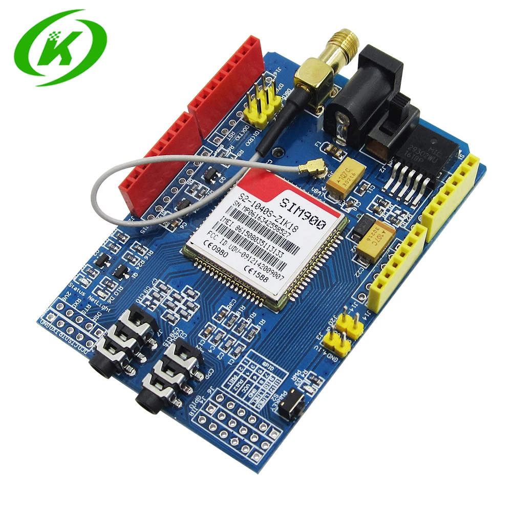 

SIM900 GPRS/GSM Защитная макетная плата четырехдиапазонный модуль