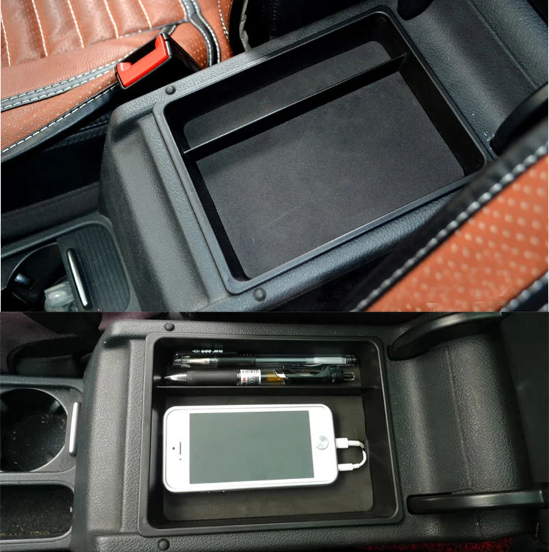Для Volkswagen VW Tiguan 2007-2013 подлокотник коробка для хранения коробка в центральную консоль ящик подлокотник перчатки лоток держатель Органайзер