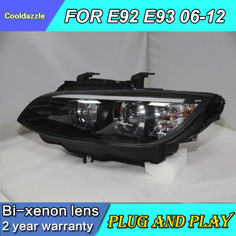 2006 2007 2008 2009 2010 2011 2012 для BMW M3 E92 E93 335i 330i светодиодный ные фары передняя лампа AFS