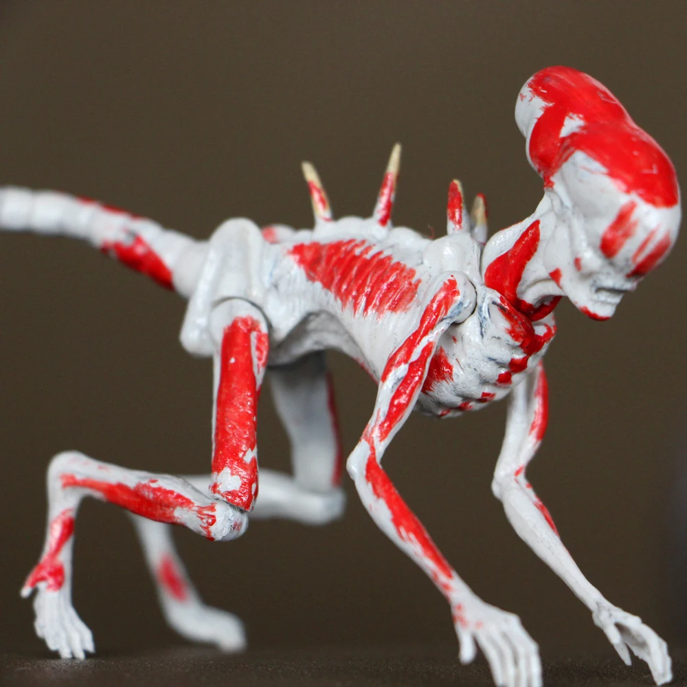 NECA Prometheus 2 контракт гетероморфное яйцо отбеливание инопланетянин подвижная