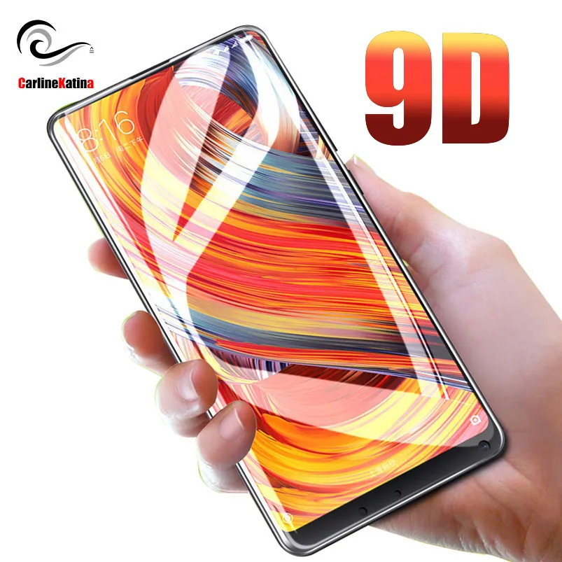 9D Закаленное стекло протектор экрана для Xiaomi Mi Mix 2 2s A2 Lite max 3 8 se Redmi 5A note 5 pro s2 6 6a