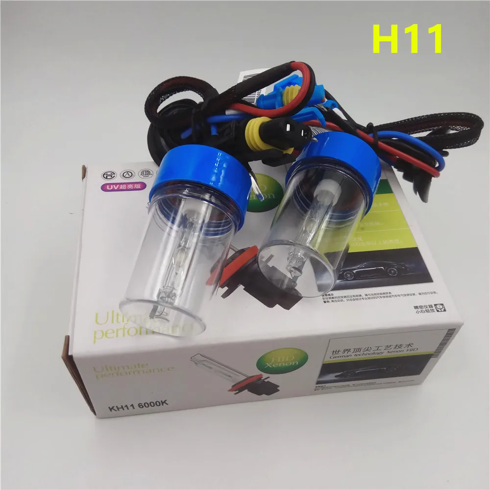 Cscsnl отражатели 2 шт мощностью 12 V 55 W 3000 K 4300 K 6000 K 8000 K ксеноновая лампа накаливания фары HID Xenon комплект D2H 9012 9005 9006 H1 H3 H4 H7 H11