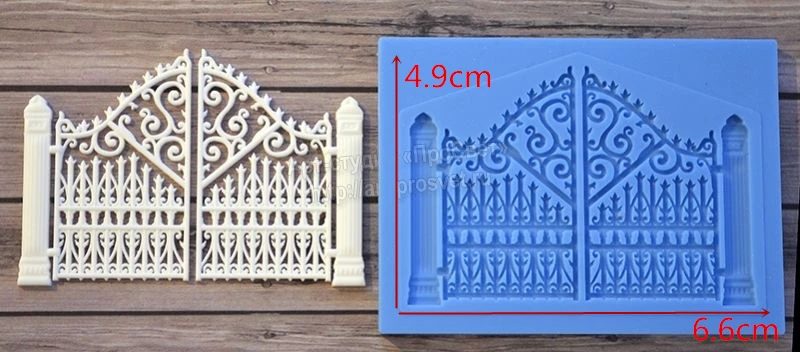 Yueyue Sugarcraft дверь силиконовая форма помадка форма для украшения торта инструменты форма для шоколадной мастики
