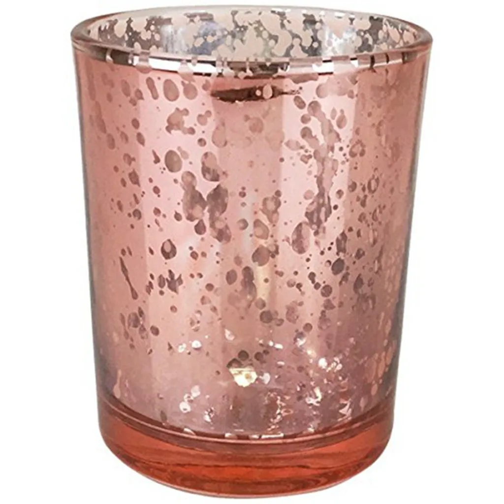 D HSU Mercury glass Votive подсвечники для свадебных вечеринок и домашнего декора candel хрустальный подсвечник - Цвет: D