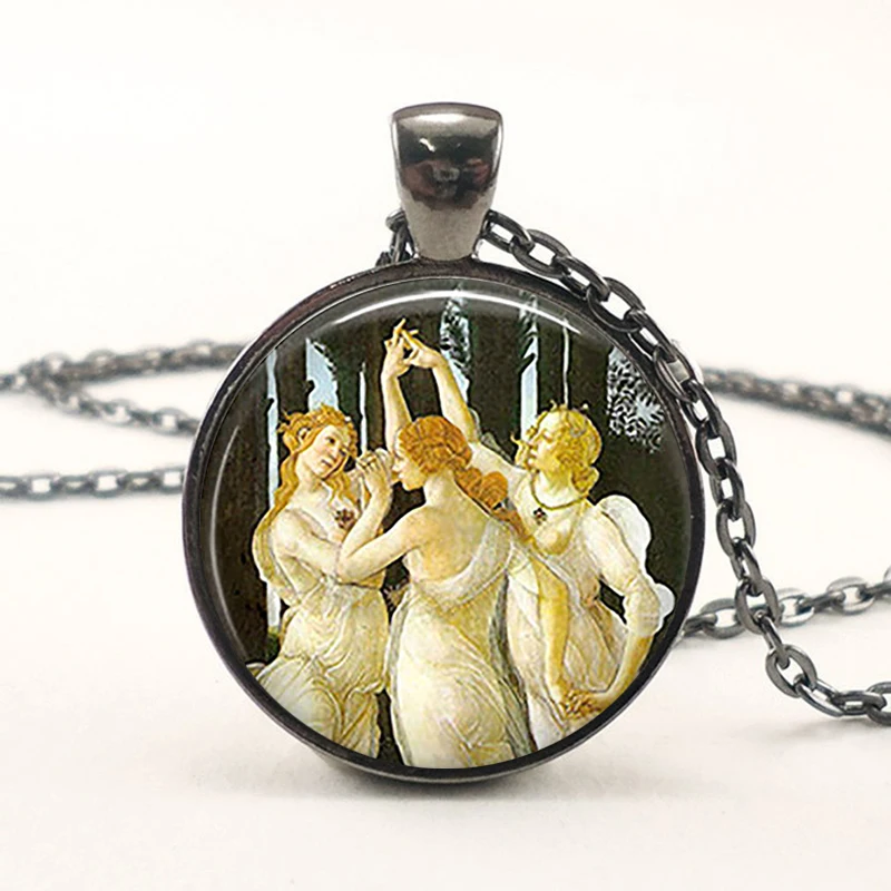 Женское ожерелье с подвеской Три грации|jewelry necklace holder|jewelry cases for necklacesjewelry handcuff |