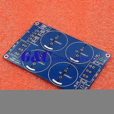 4*10000 мкФ/50V Выпрямитель фильтра питания платы (для LM3886TF TDA7293) PCB|power supply pcb|power pcb boardpcb