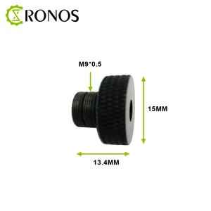 Регулируемая Фокусирующая линза, стекло с трехслойным покрытием M9 * 0,5 для 405nm 445nm 450nm 1w 2w 2,5 w 3w 5,5 w модуль лазерного диода