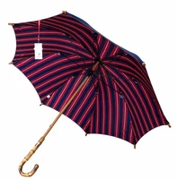 2pclot straight pure nature rattan bamboo handmade wooden umbrellas 210t pongee double layers anti thunder fiberglass parasol