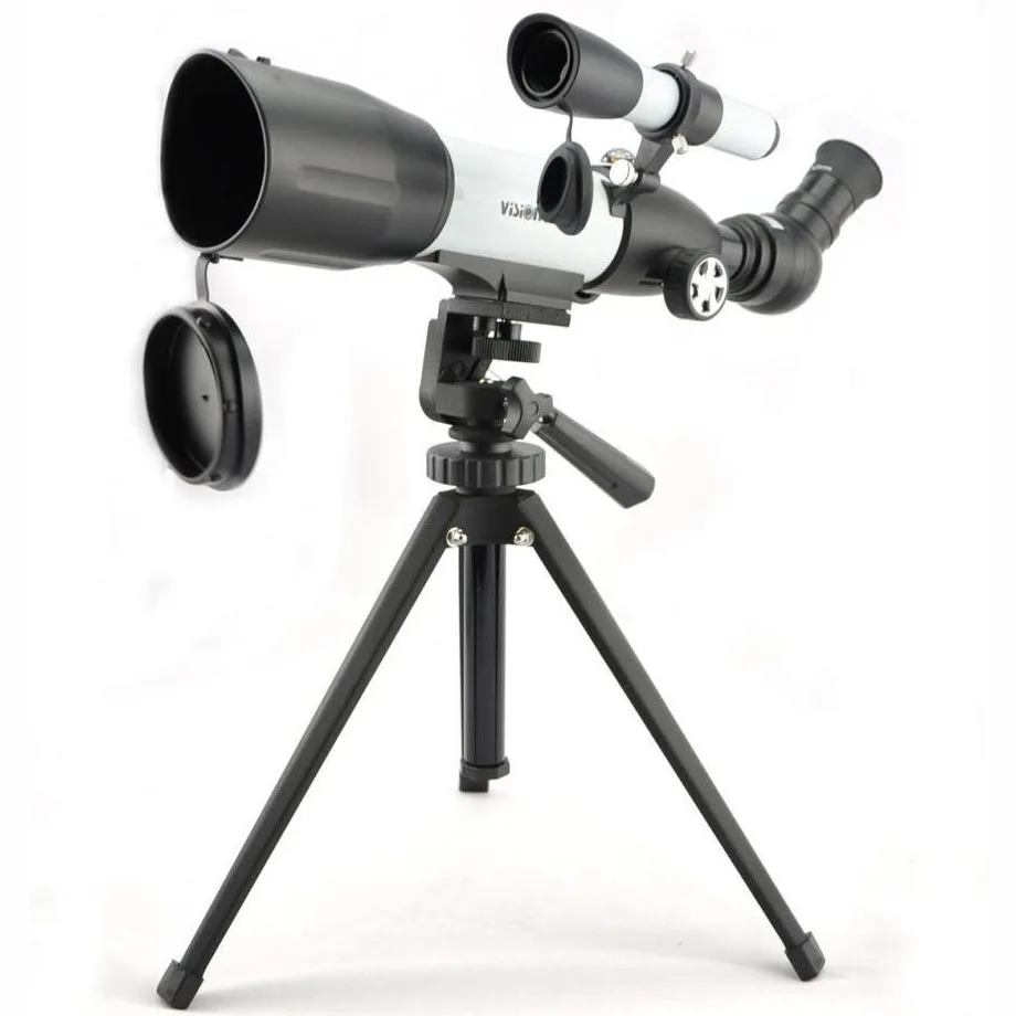 Visionking 60350 Refractor Astronomical Telescope Big Vision Space Moon Planet Observation Astronomy Monocular Scope With Tripod