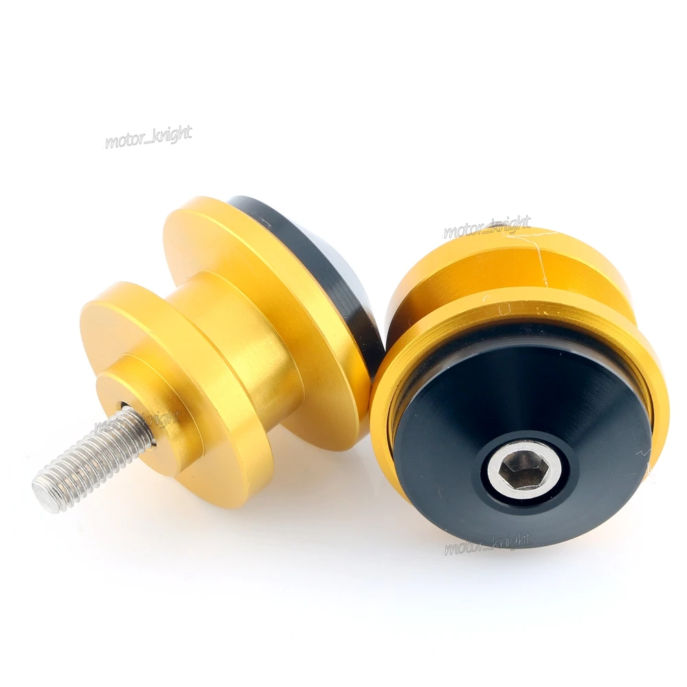 

m6 Motorcycle Swingarm Spools Slider Stands Screws For Triumph Daytona 675 2006-2008 Street Triple/R 2007-2012 Other Models