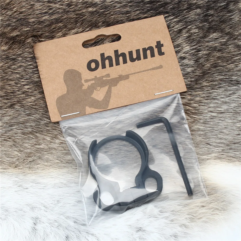 Ohhunt Охота тактический черный петли Торцевая Пластина переходник шарнирного