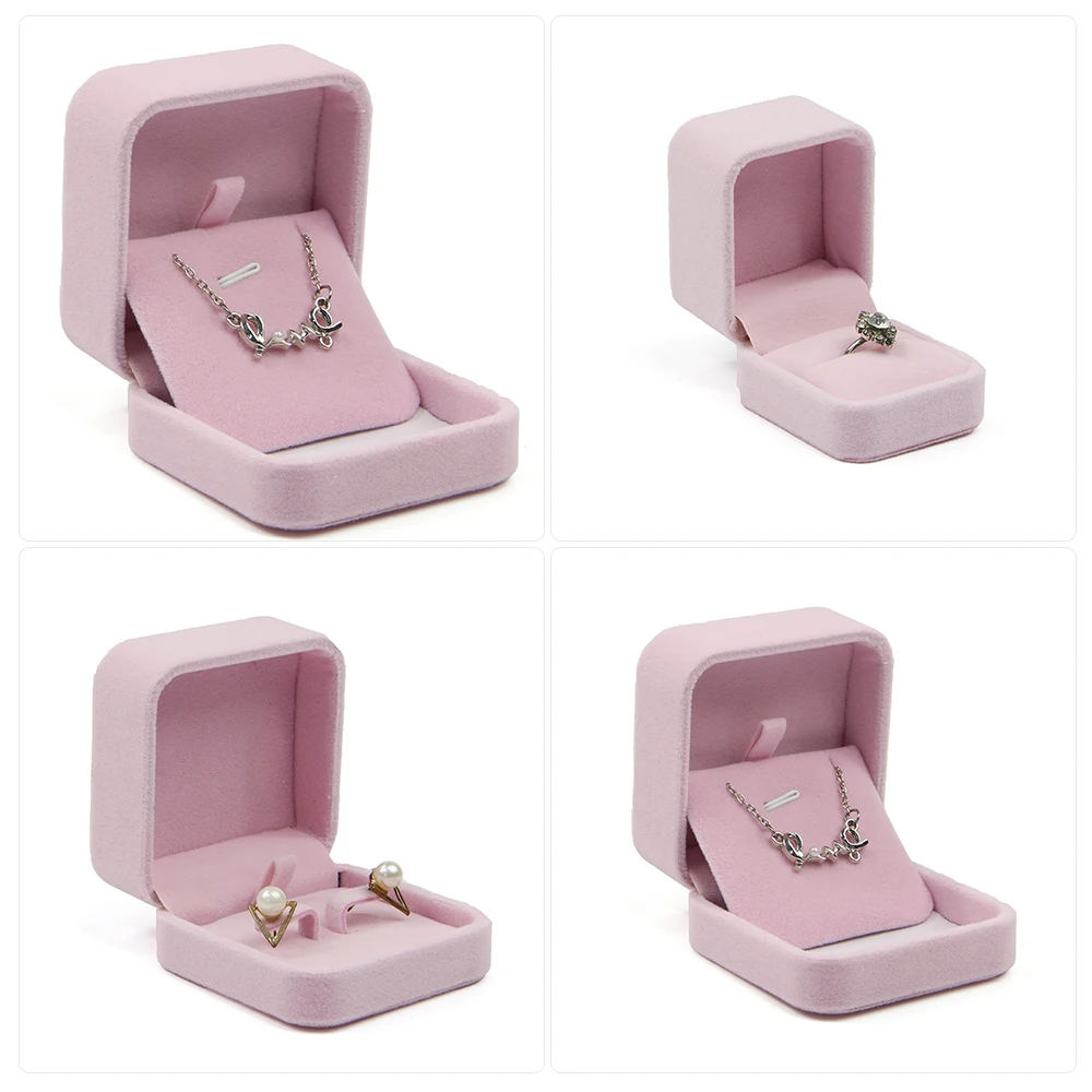 Коробка для хранения браслетов ожерелий колец и сережек чехол дисплея|Коробки