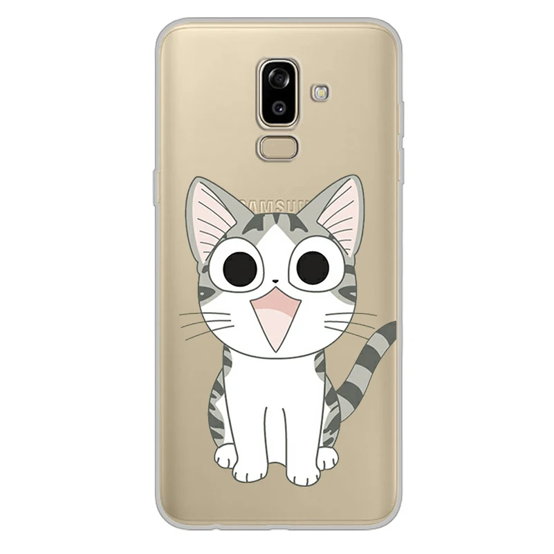 Ciciber чехол для телефона Samsung Galaxy J5 J6 J7 J8 мягкий J4 J3 J2 J1 Prime Core Plus 2016 2017 2018 собака кошка