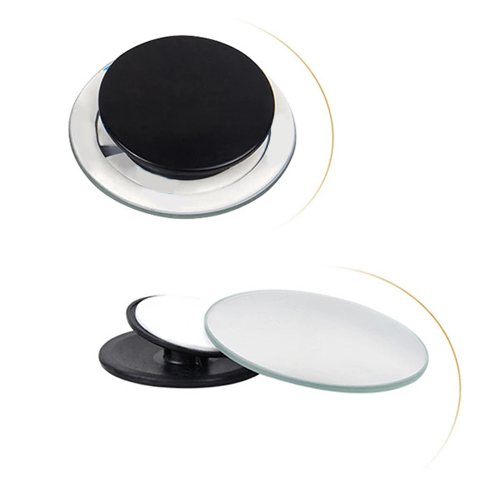 2pcs 360 Degree Car Blind Spot Mirror Frameless Ultrathin Wide Angle Round Convex Rear View Universal | Автомобили и мотоциклы