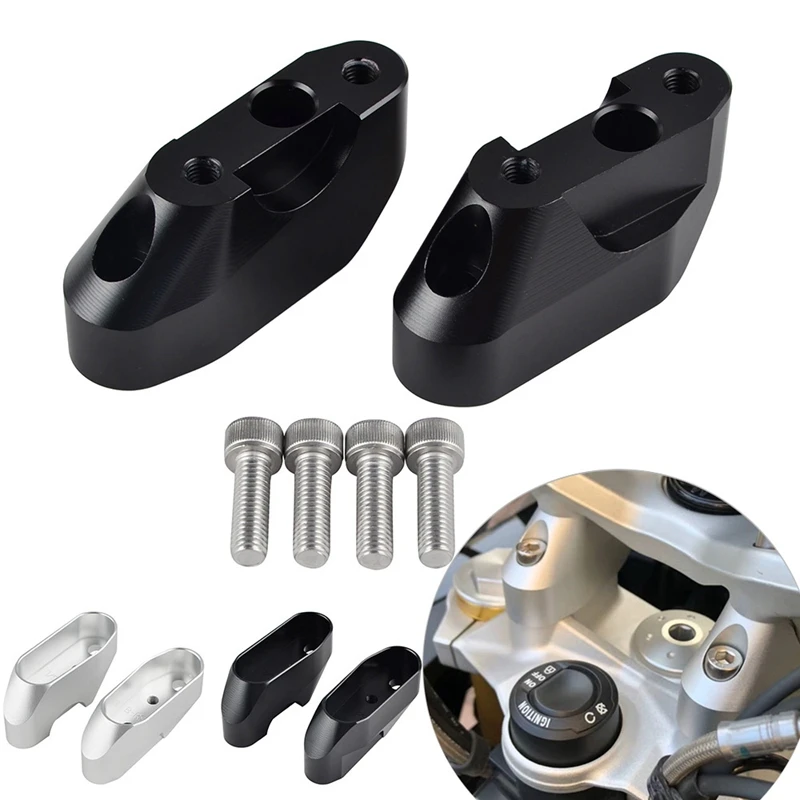 Зажим для крепления на Руль Riser R1200Rs R 1200Rs 1200 Rs 2015 2016 2017 2018 28 мм до 25 кронштейн задней