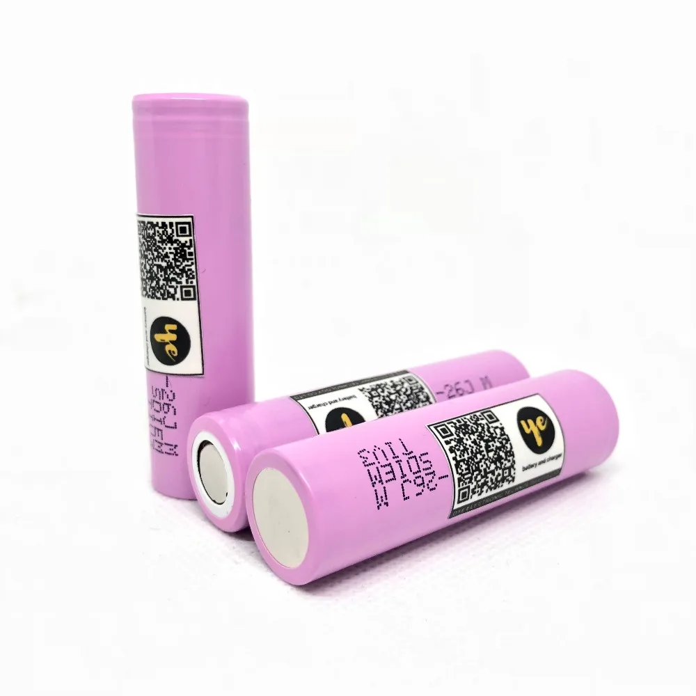 (4 шт.) абсолютно новый оригинал для Samsung ICR18650-26JM 26JM 18650 2600mah 3 7 V литий-ионный