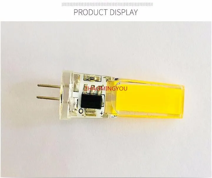 Светодиодный COB 10 Вт GY6.35 G8 110V 220V затемнения светодиодный GY6.35 110V Светодиодный G8 220V cob2508 затемнения светодиодный g6.35 220v cob2508 с украшением в виде кристаллов светильник