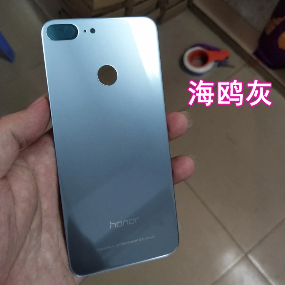 Для huawei Honor 9 Задняя стеклянная крышка батареи Задняя Дверь Корпус чехол панель для huawei Honor 9 lite стеклянная крышка Замена