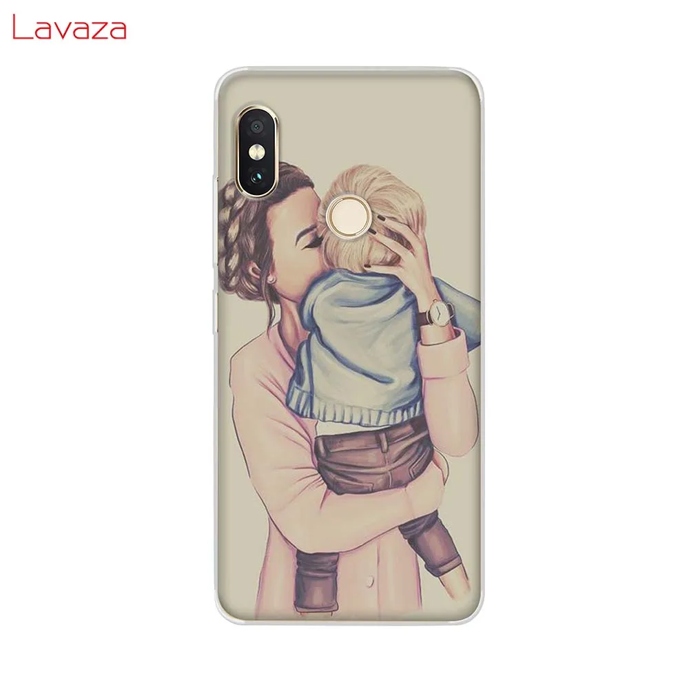 Lavaza Brown Hair Baby Mom Girl Queen Hard Phone Cover for Huawei P30 Pro Lite Nova 3 3i Honor 8 9 10 7A Case | Мобильные телефоны
