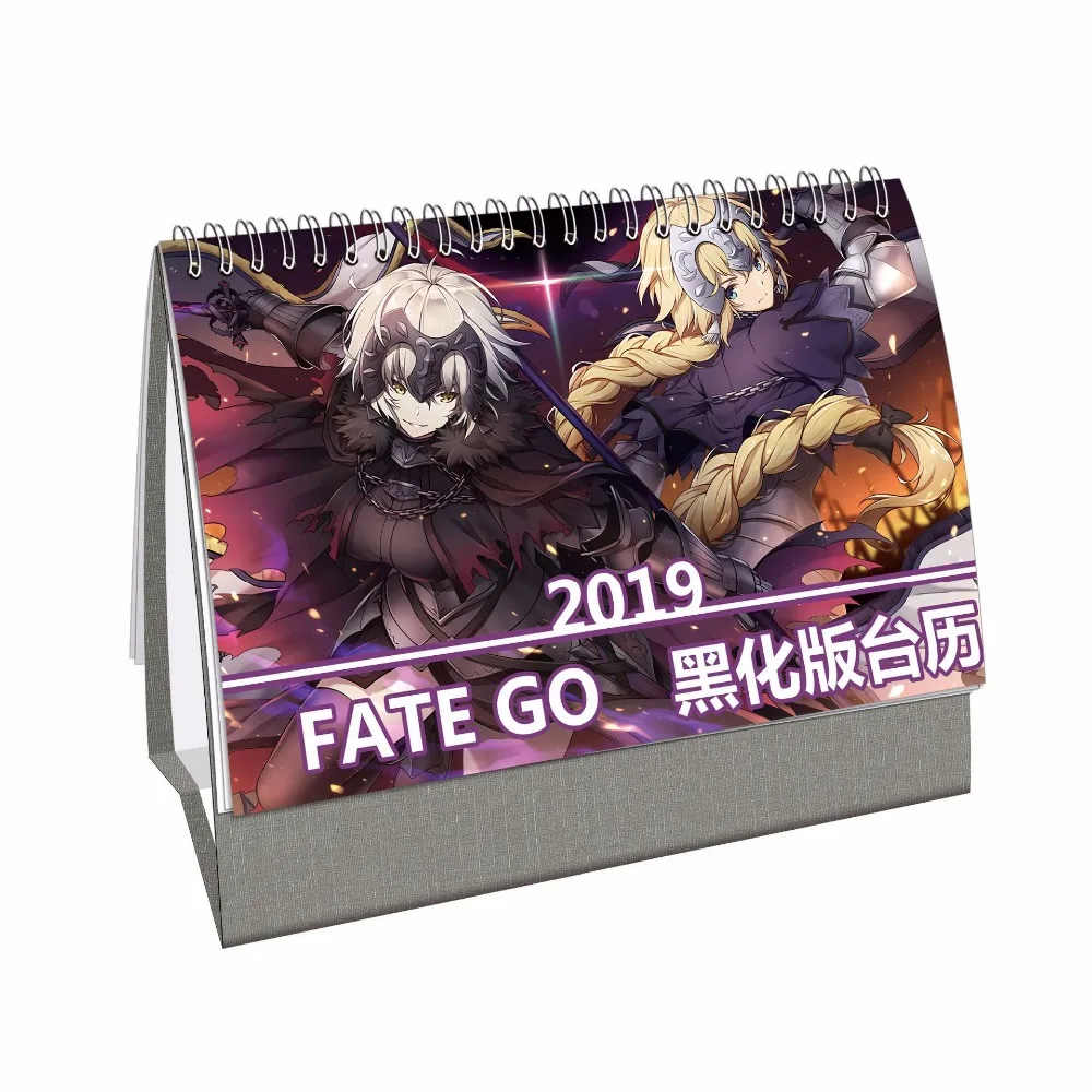 Японский аниме Fate/большой заказ FGO 3D настольный календарь стол Сделай Сам