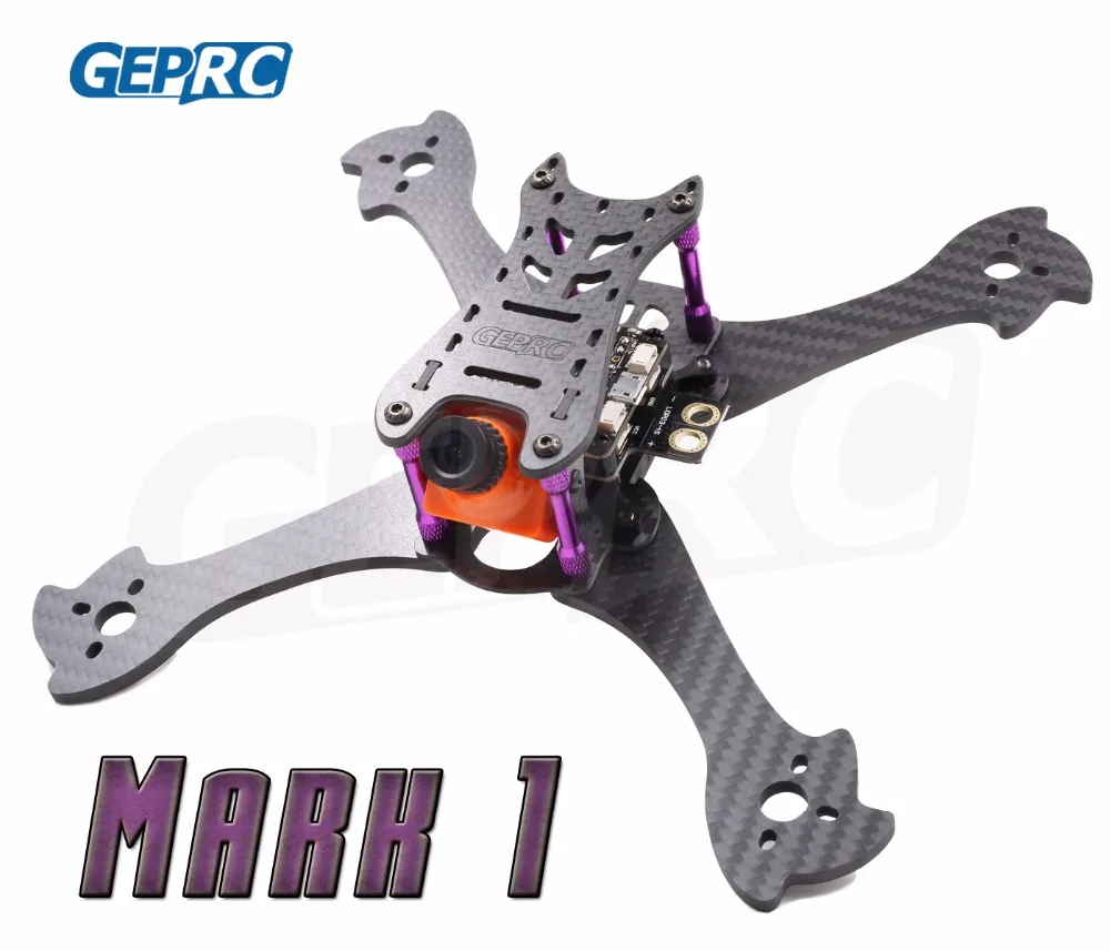 Ormino FPV Гоночная машина Квадрокоптер рамка Комплект GEPRC Mark1 для 3S/4S Lipo батарея 5