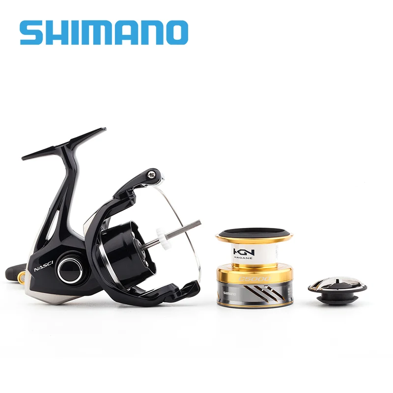Спиннинговая Рыболовная катушка SHIMANO NASCI 1000 c2000s 2500 c3000 4000 5BB передаточное число 5 0: