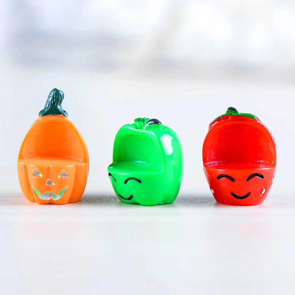 Сказочный Сад смолы миниатюрные фруктовые столы и стулья DIY домашний Декор