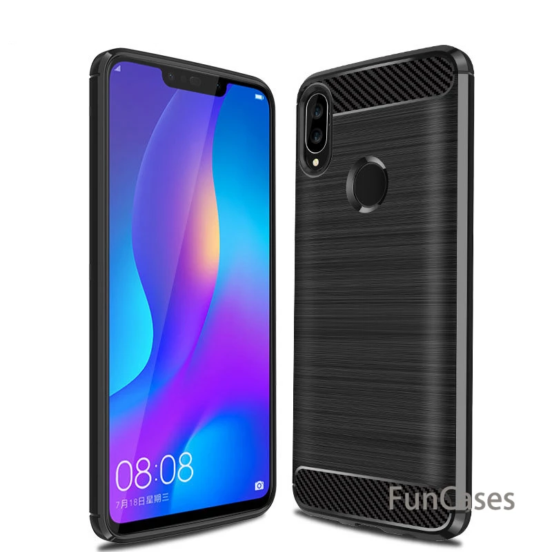 Для huawei P Smart Plus чехол силиконовый 6 3 &quotпрочный Броня мягкий для 2019 телефон Fundas Coque