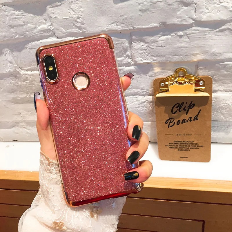 Bling Phone Case for Samsung Galaxy M10 M20 M30 A10 A30 A20 A40s A9 A7 J3 2018 J4 plus J6 J5 J7 2016 2017 Glitter TPU Shell |