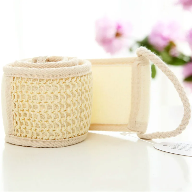 Мягкая щетка для душа Loofah на спине Массажная ванны спа губка тела товары здоровья