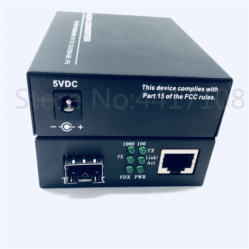 2 шт. медиаконвертер SFP Fiber RJ45 gigabit GPON/OLT 1000 Мбит/с|Оптоволоконное оборудование| |