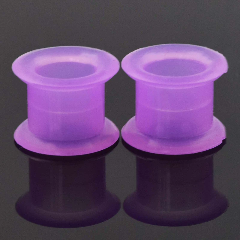 1 Пара Беруши Высокое Качество Пирсинг Тонкие Гибкие Силиконовые Тела Ювелирные