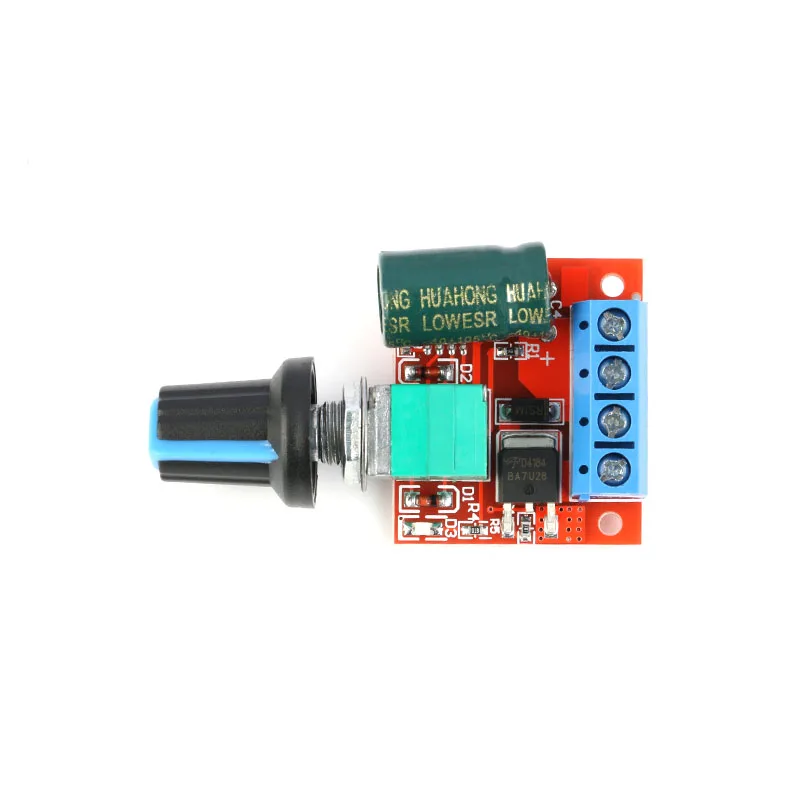 Мини PWM DC-DC мотор Скорость Управление; модуль 5 V-28 V 5A 90W Скорость регулятор Управление отрегулировать переключатель 24V