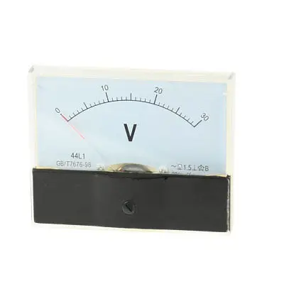 

Voltage Testing AC 30V Class 1.5 Accuracy Analog Voltmeter Gauge