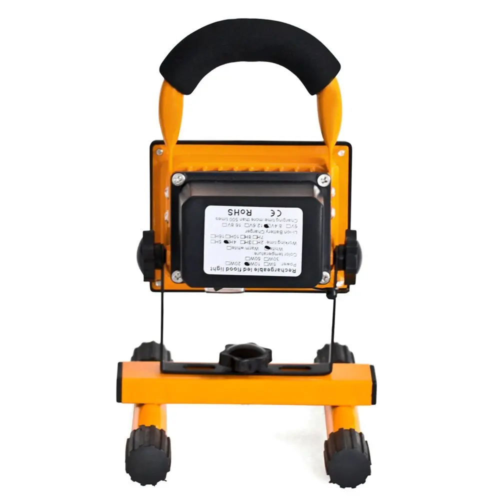 Jual Uni Eropa Darurat Lampu Sorot Isi Ulang LED Portable Lamp Outdoor Camping Mountaineering Tahan Air Outdoor Flood Light 10W
