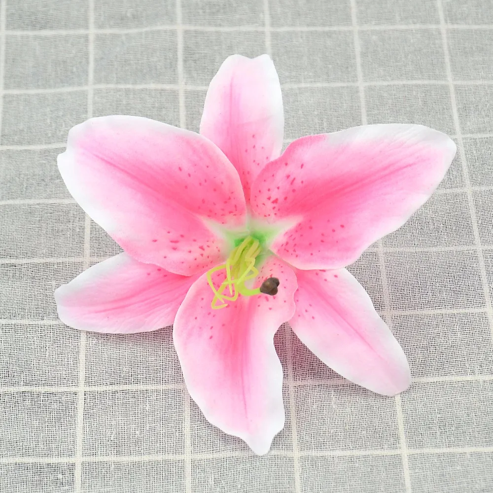 10 шт. искусственные лилии 17 см|Искусственные и сухие цветы| |