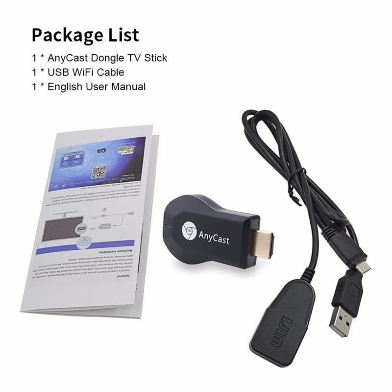TRUMSOON Mirascreen HDMI донгл приемник ТВ-палка Anycast Miracast DLNA Airplay 1080P для Android iOS телефонов для ТВ