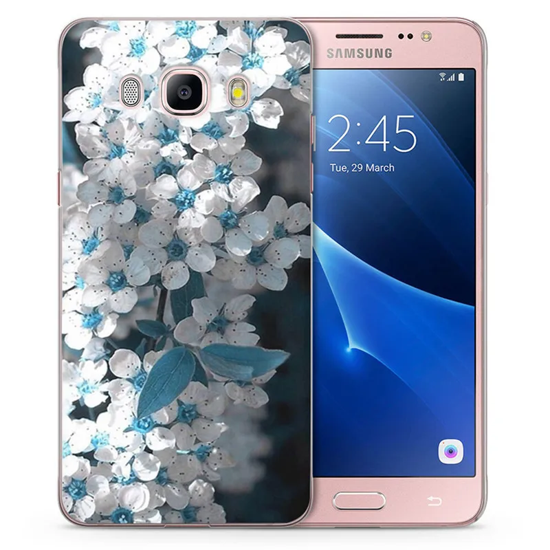 Роскошные Чехлы с цветочным узором для Samsung Galaxy J1 J3 J5 J7 J2 prime J120 J320 J330 J530F Мягкий ТПУ