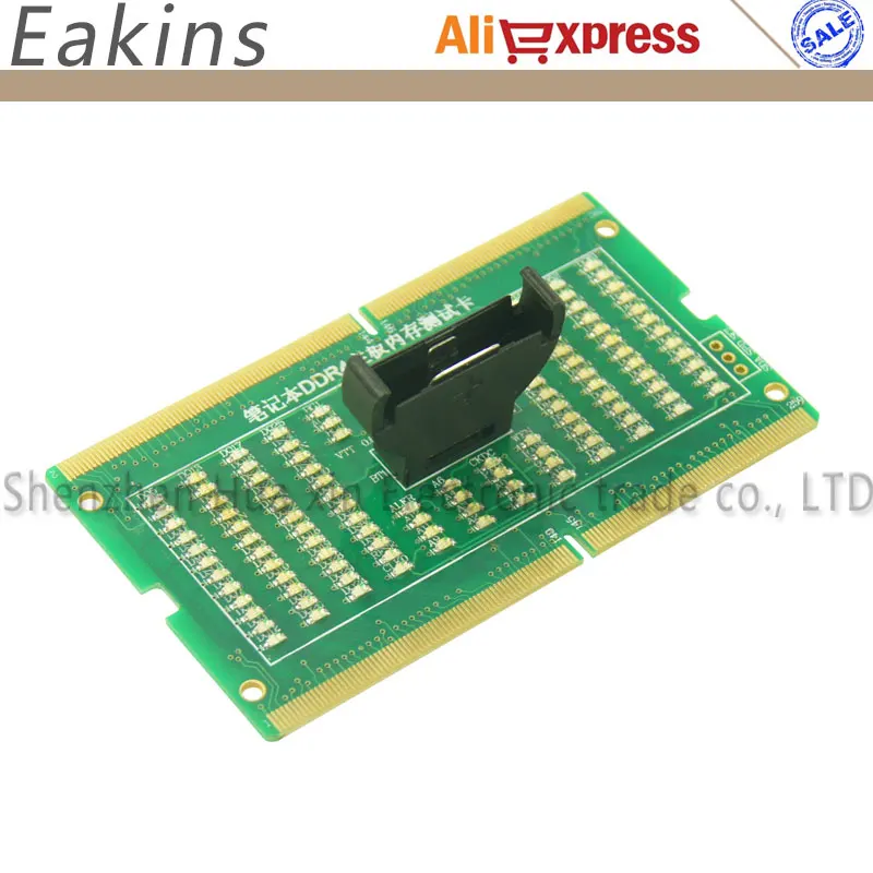 Тестовая карта памяти материнской платы DDR4 для ноутбука светодиодный тестовый