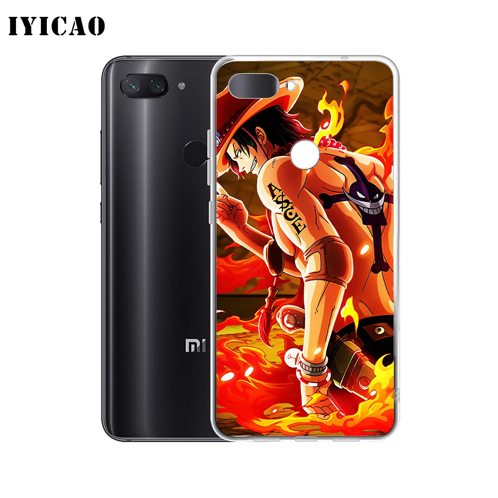 IYICAO One pice Sabo и ace Мягкий силиконовый чехол для телефона Xiaomi Redmi 4A 5A 6A Note 7 6 5 Pro Plus 4X Prime