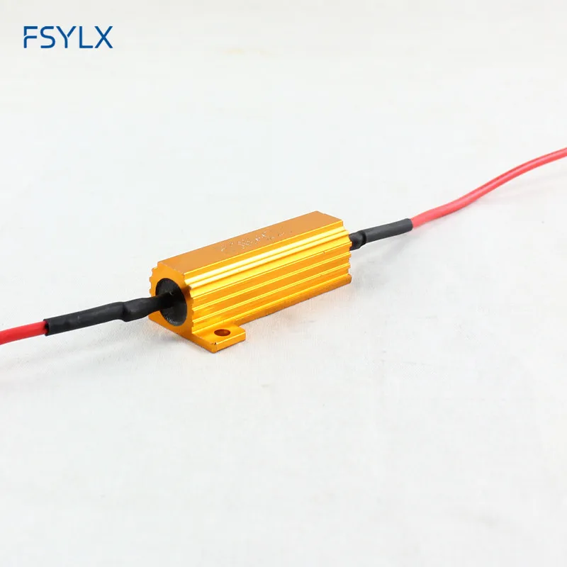 FSYLX автомобильный светильник нагрузочный резистор 50 Вт 6 Ом HID светодиодный