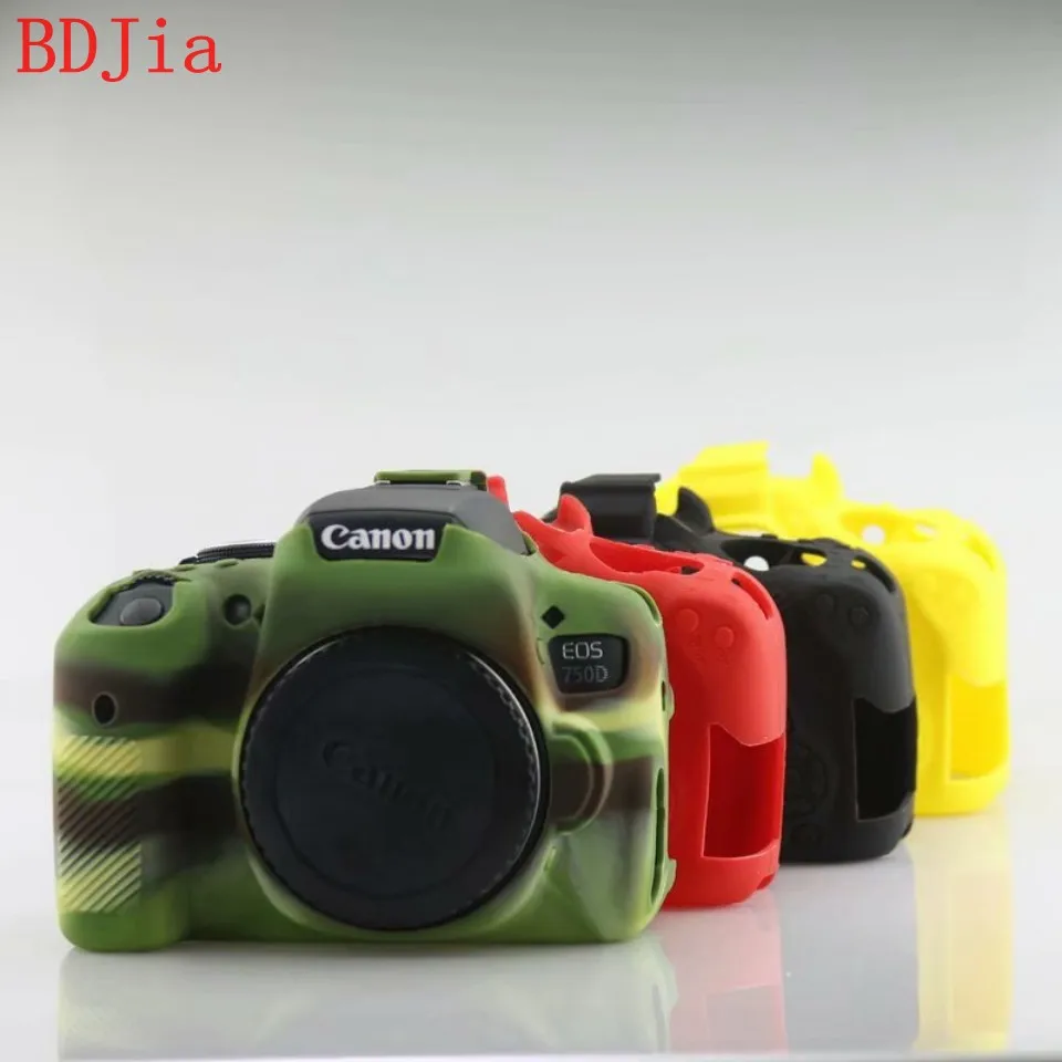 Высококачественный силиконовый чехол сумка для камеры Canon EOS 750D цифровая